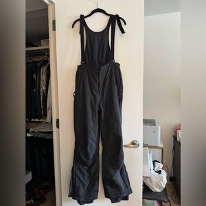 L.L. Bean Black Ski Bib / Pants